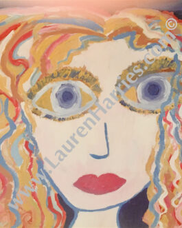 Very Large Self portrait – Oil framed – 125 inches