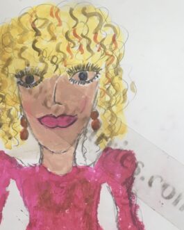 Self portrait (pink Lauren)