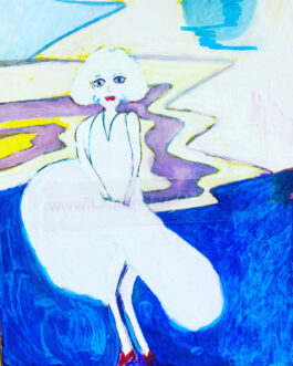 Women in White Marilyn Monroe
