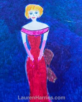 Welsh Marilyn water colour