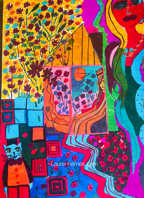 Confusion - watercolour