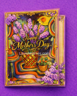 Hyacinths Mother’s Day card signed 1st edition