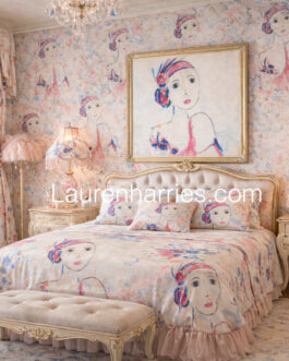 1920s Room by Lauren harries print