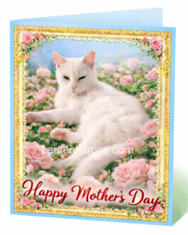 Snow Mother’s Day card