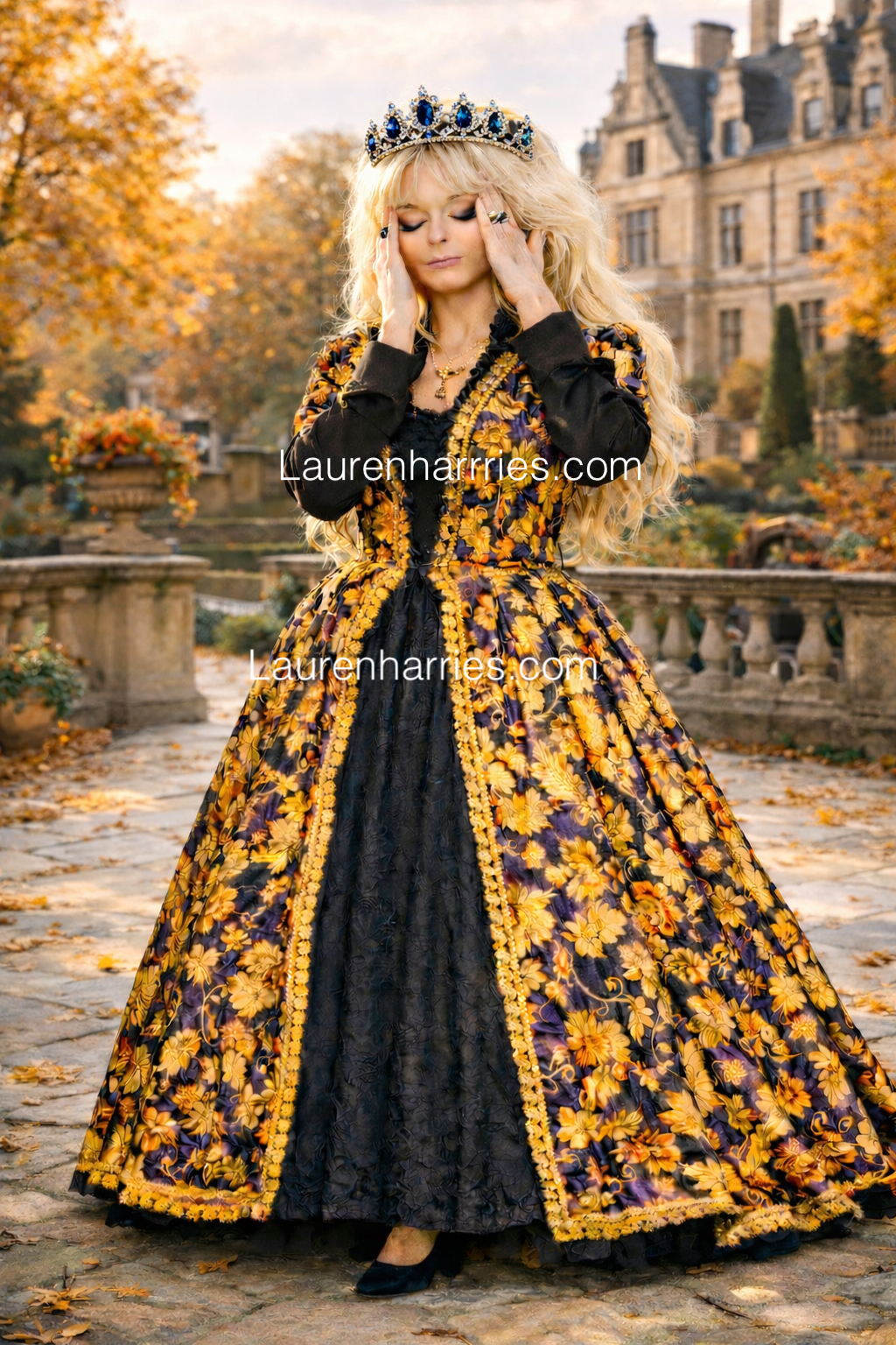 Queen Lauren signed print 1st edition