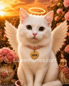 In memory of  my beloved Snow fur baby